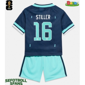Tyskland Angelo Stiller #16 Bortaställ Barn VM 2026 Kortärmad (+ Korta byxor)